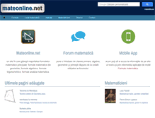 Tablet Screenshot of mateonline.net